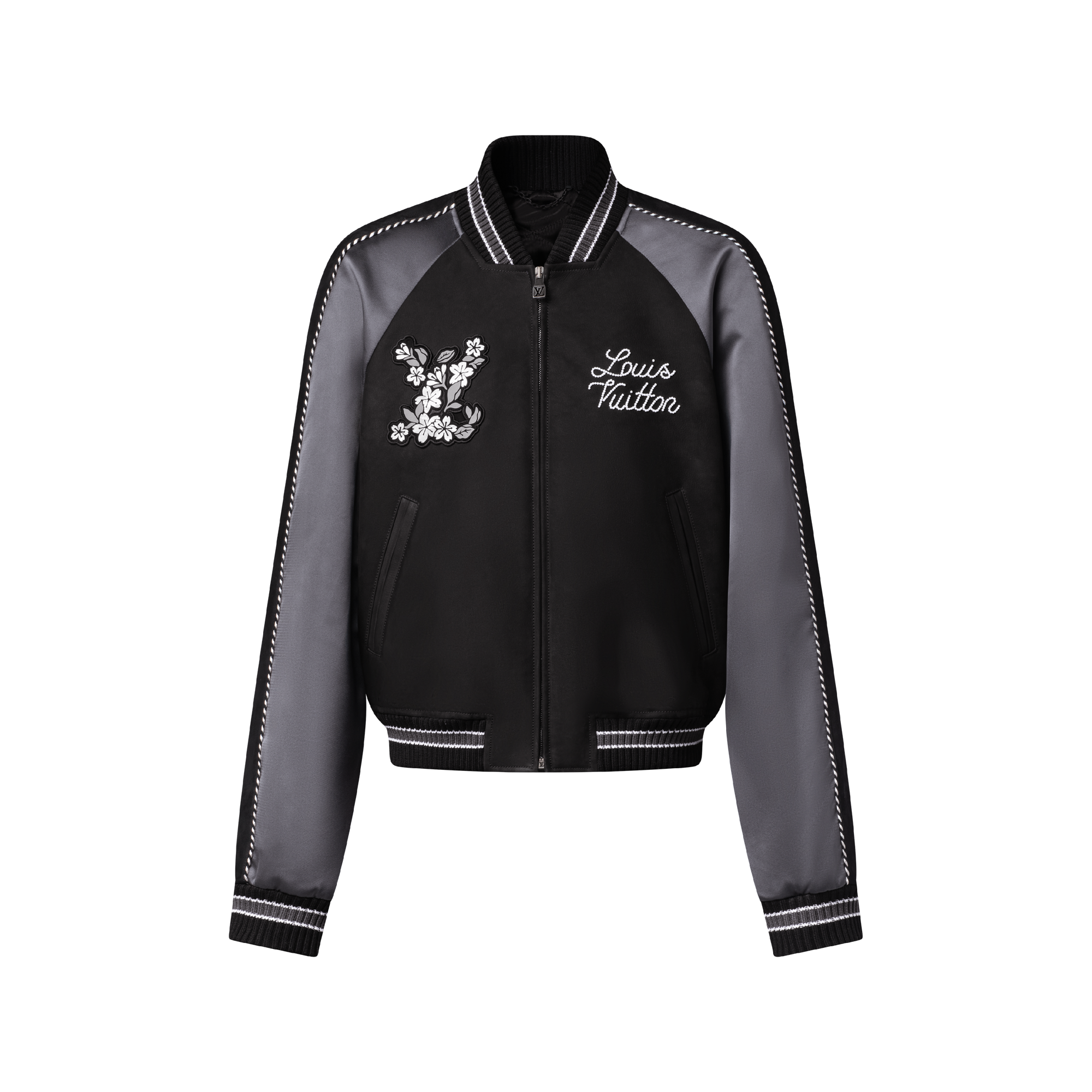 Embellished Mix Leather Blouson - High-End Ready-to-Wear 1AIMW5